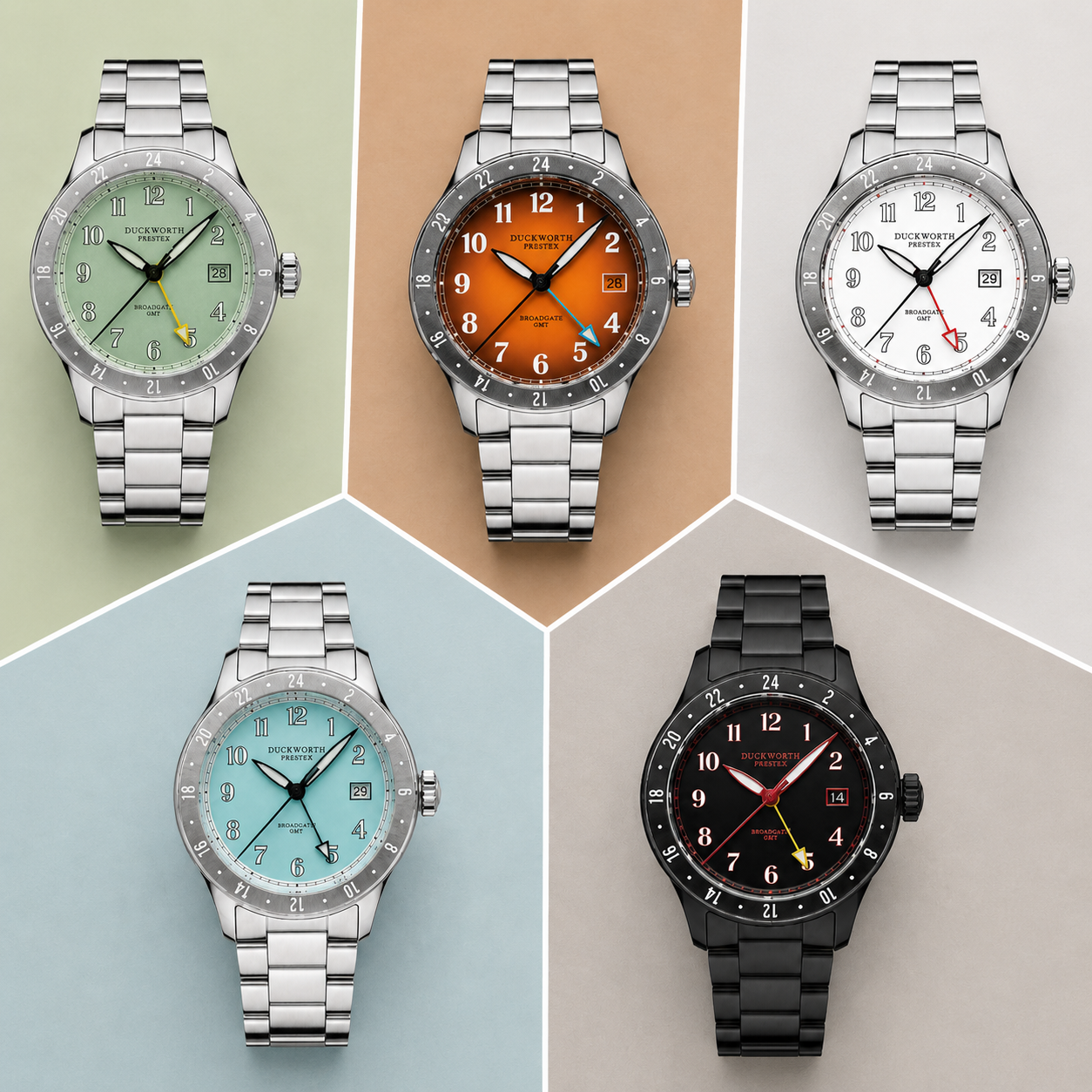 Prestex Broadgate GMT: Five Distinctive Dials. One Final Chance.